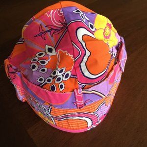 Toddler Summer Retro Floral Bucket Hat